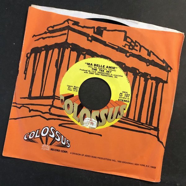THE TEE SET' Ma Belle Amie US盤シングル Colossus 1969拍卖