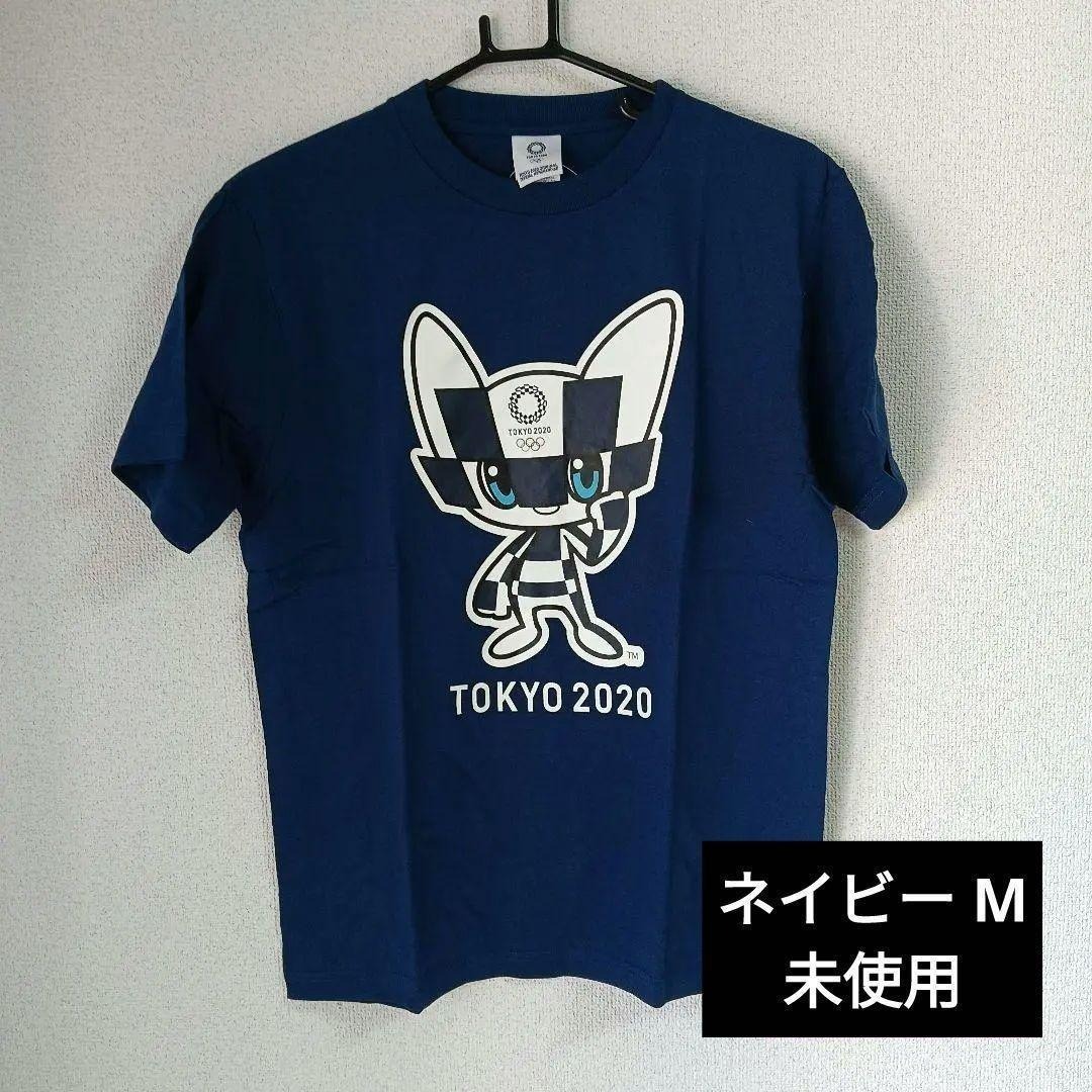 オリンピック2020 公式 マスコットTシャツ ネイビー M 1103(C)拍卖
