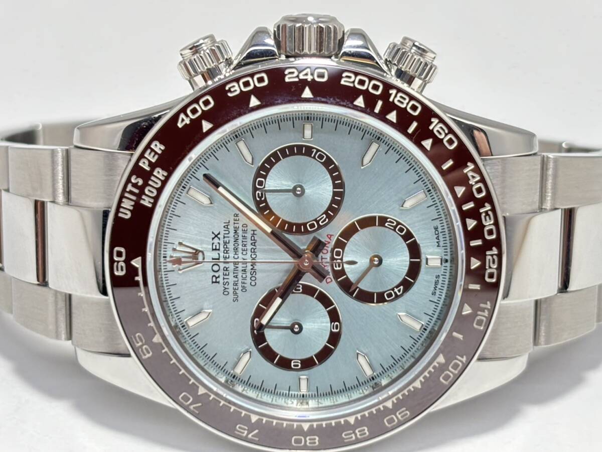 ROLEX 116523 ルーレットZ番!! 新型アイスブルー仕様!! 箱付き!!拍卖