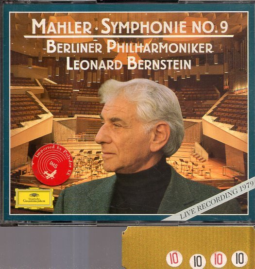 マーラー:交響曲第9番 レナード・バーンスタイン指揮 ベルリン・フィルハーモニー管弦楽団【2CD】拍卖