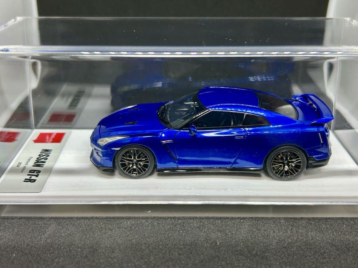 Make up EIDOLON 1/43 ニッサン GT-R Premium edition 2024 ワンガンブルー拍卖
