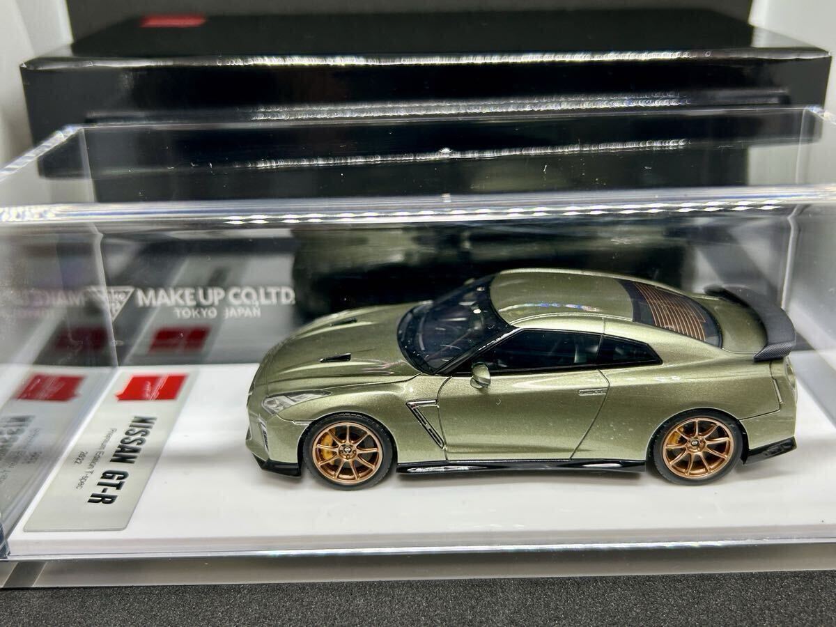 MAKE UP 1/43 NISSAN GT-R Premium Edition T-spec 2022 Millennium Jade拍卖