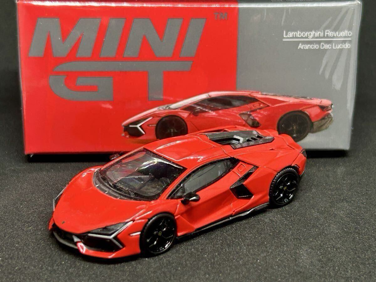 MINI GT 1/64 ランボルギーニ レヴェルト アランチョ ダック ルシード (左ハンドル)拍卖