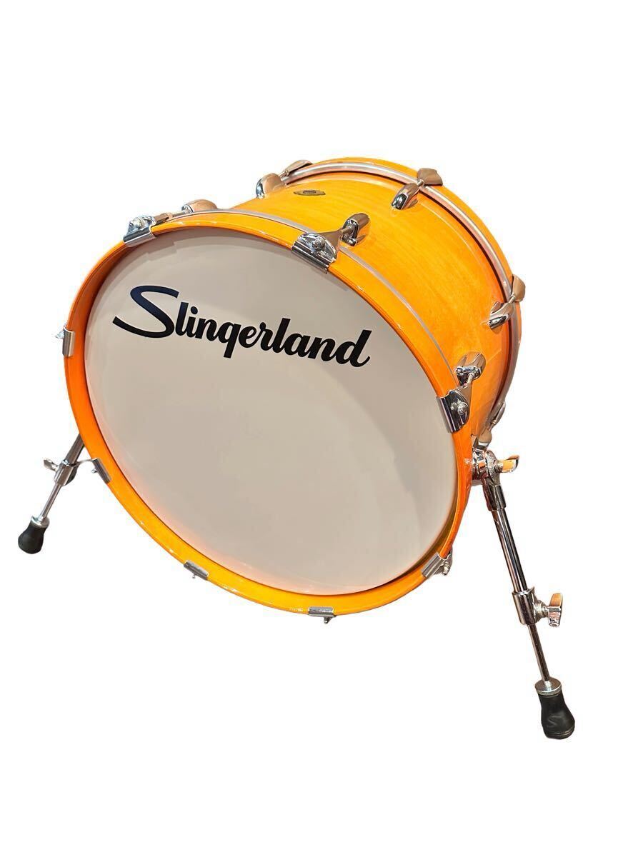 【最高峰の逸品・稀少】Slingerland Studio King 20 バスドラム 1998年製 メイプル・シェル Umber Burst スリンガーランド スタジオキング拍卖