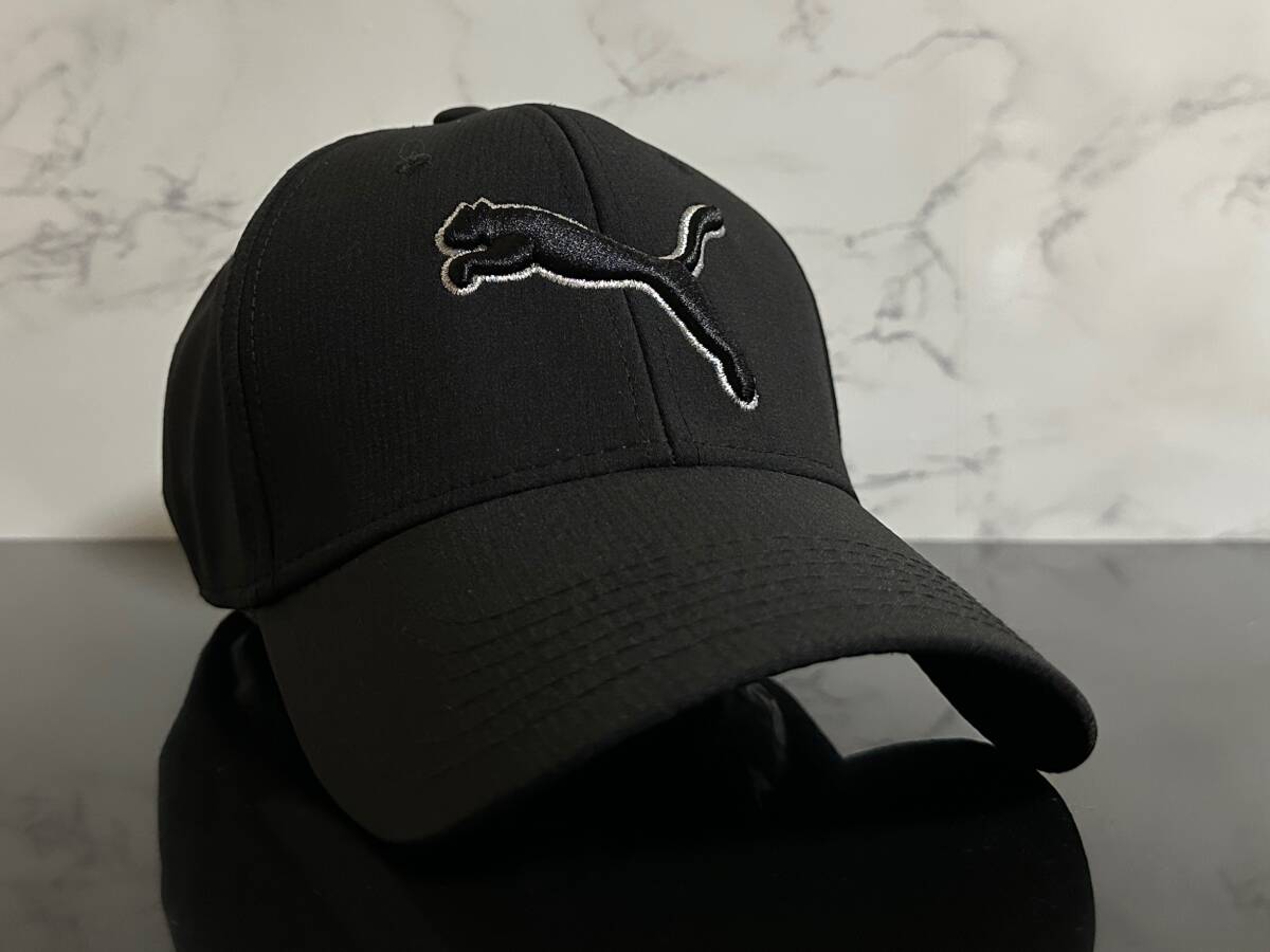 【未使用品】879NF クール★PUMA プーマ キャップ 帽子 CAP ファンにも嬉しいクールなブラックにジャンピングプーマロゴ《FREEサイズ》拍卖
