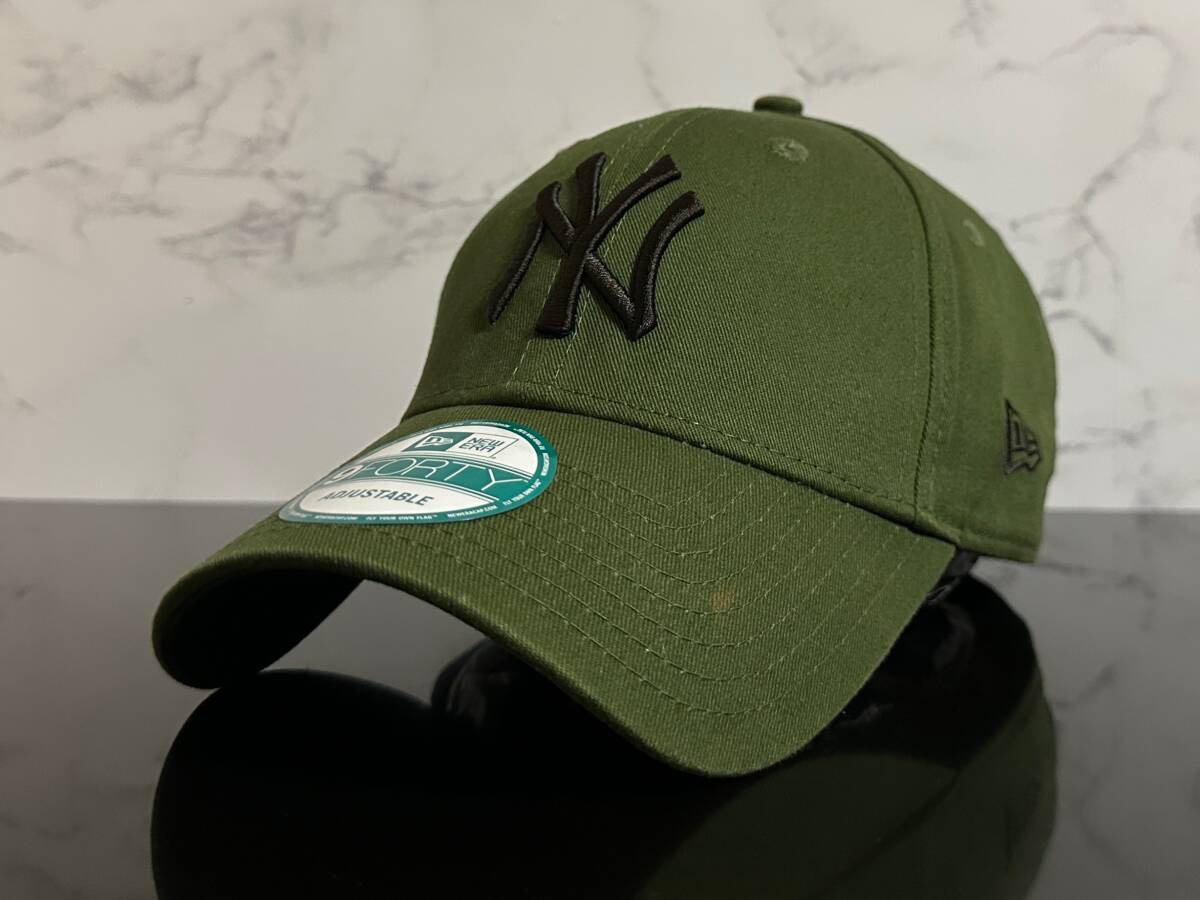 【未使用品】896NC 訳あり★NEW ERA ニューエラ 9FORTY×MLB ニューヨーク ヤンキース New York Yankees コラボ キャップCAP《FREEサイズ》拍卖