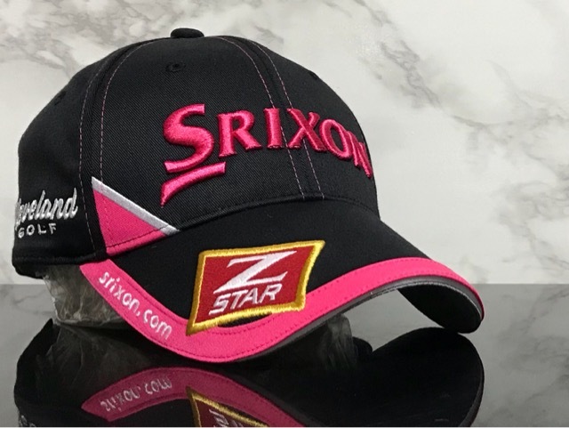 【未使用品】589HF クール★SRIXON ZーSTAR スリクソン×Cleveland GOLF クリーブランド ゴルフ コラボ キャップ 帽子 CAP《FREEサイズ》拍卖