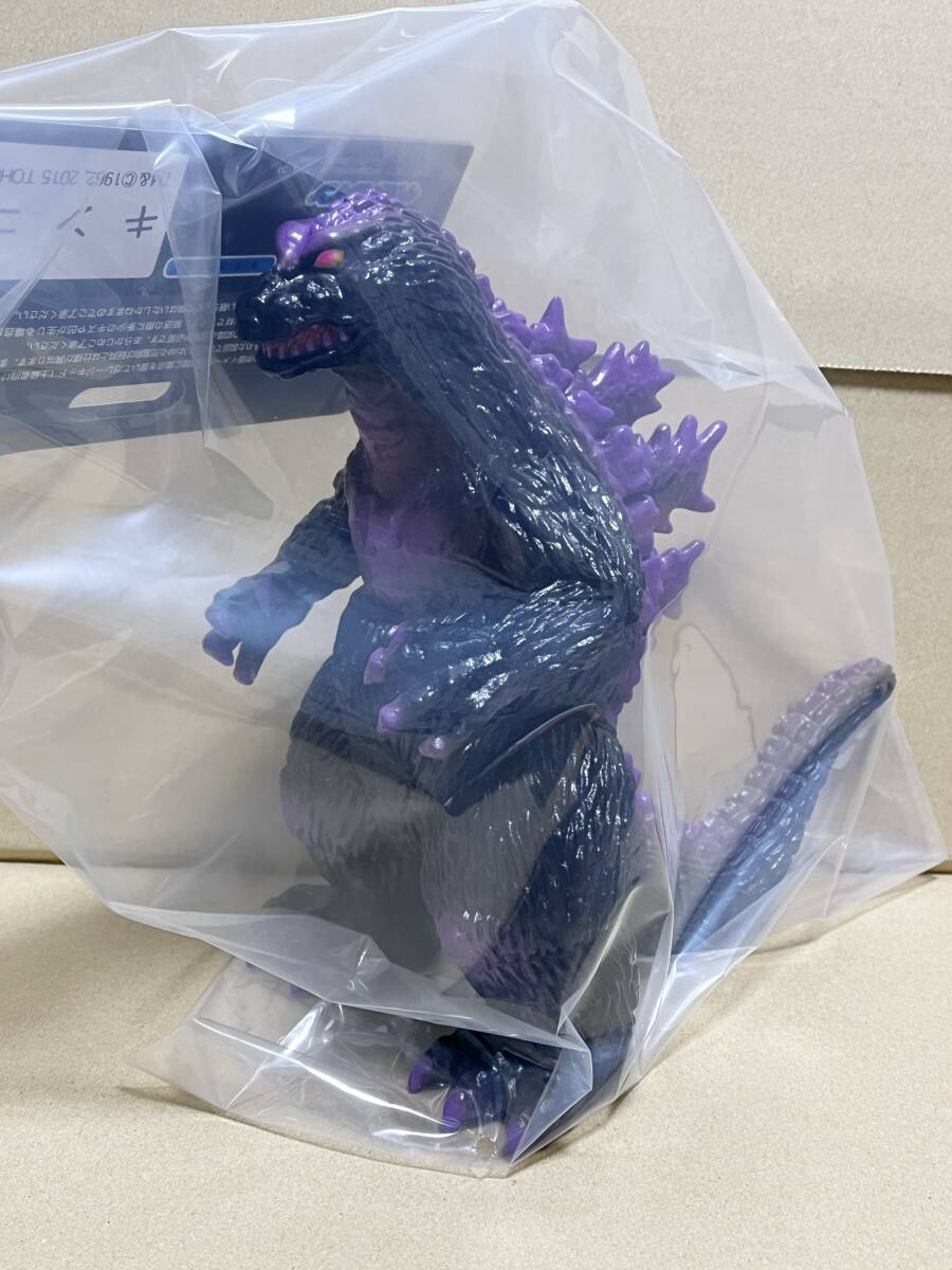 キンゴジ 蛍光色 ソフビ GODZILLA sofvi GIGABRAIN ゴジラ ギガブレイン拍卖