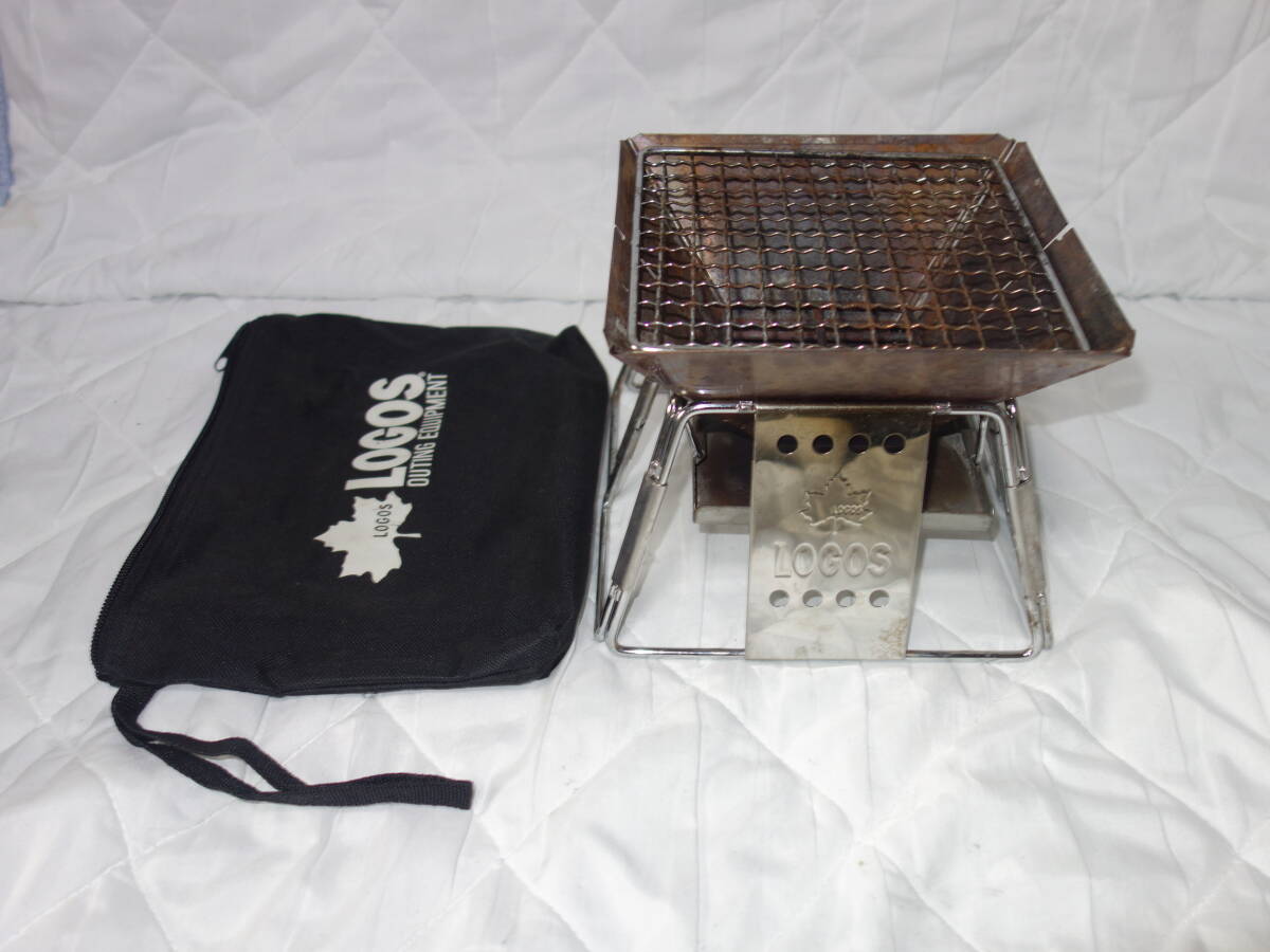 送料出品者負担 LOGOS(ロゴス)ピラミッドグリル・コンパクト拍卖