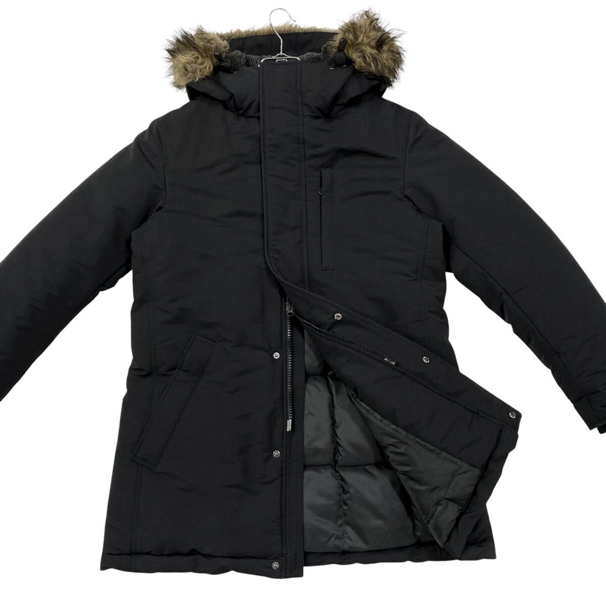 UNIQLO(ユニクロ)エアテックダウンコート ファー着脱可能 メンズM ブラック拍卖