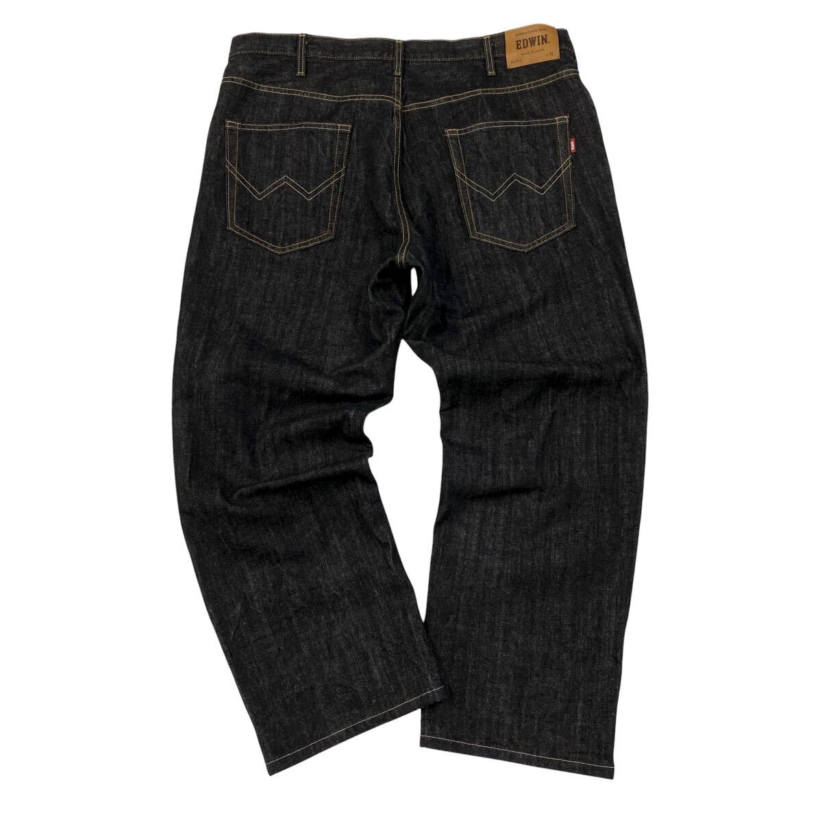 EDWIN(エドウィン) E404 デニムパンツ ストレートジーンズ メンズW38 ブラックデニム拍卖