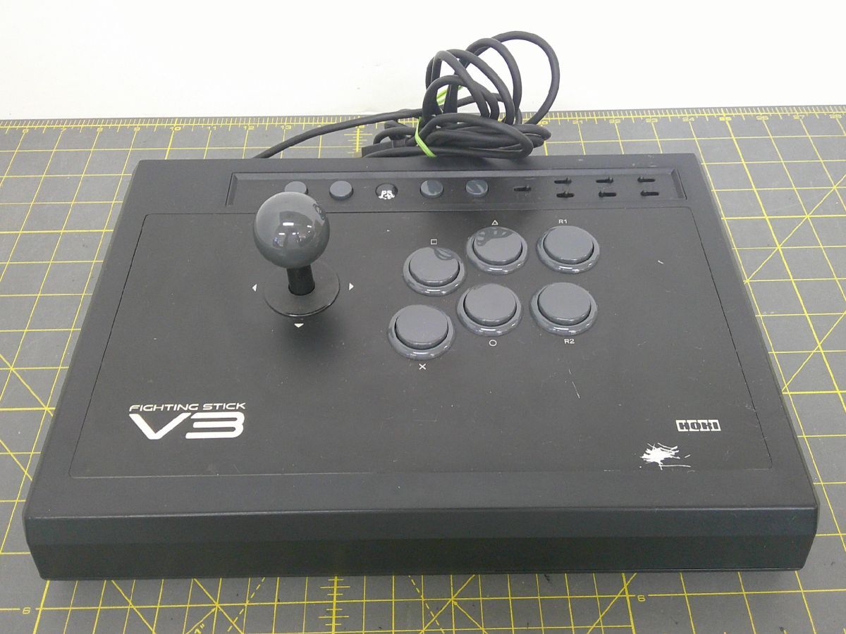 24 送80サ 1113YB03 箱なし PS3 周辺 ファイティングスティック V3 中古品拍卖