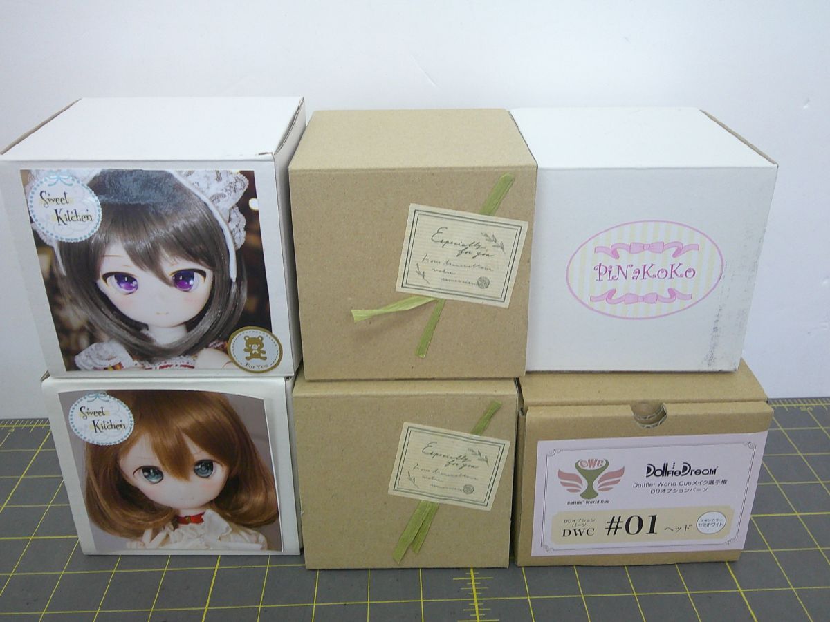 27 送80サ 1116YB27 ドール用顔パーツ 6個セット拍卖