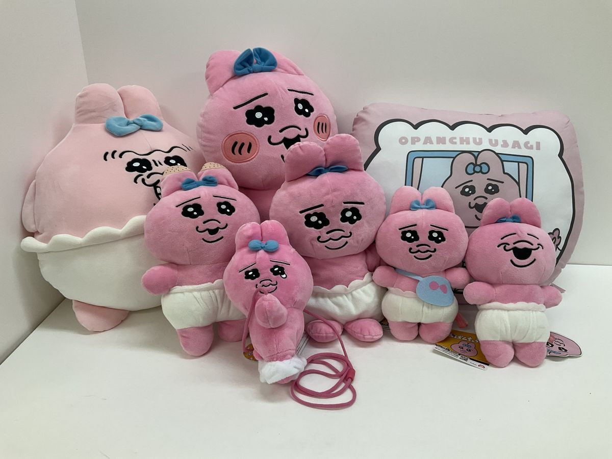 32 送140サ 1117YF05 おぱんちゅうさぎ ぬいぐるみ まとめセット 中古品拍卖