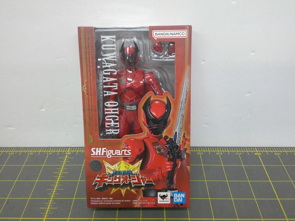 30 送60サ 1118YB13 S.H.Figuarts 王様戦隊キングオージャー クワガタオージャー 未開封拍卖