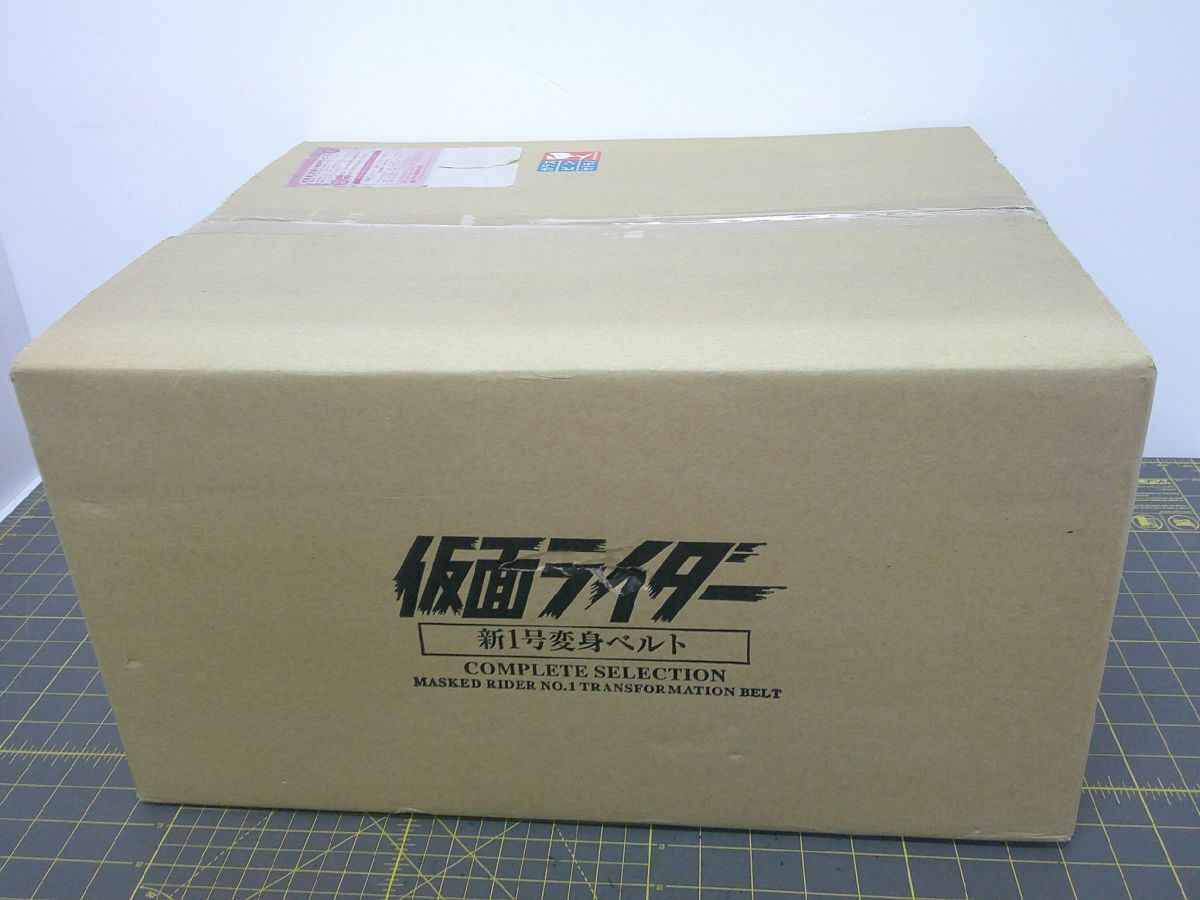 30 送120サ 1118YB24 COMPLETE SELECTION 仮面ライダー 新1号 変身ベルト 未開封拍卖
