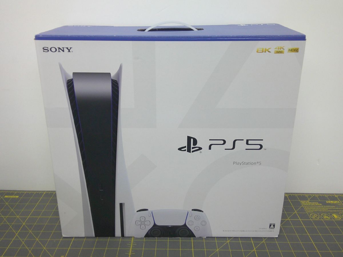 25 送120サ 1119YB01 PS5 本体 ディスクドライブ搭載モデル CFI-1200A ver25.07-12.20.00.05 中古品拍卖
