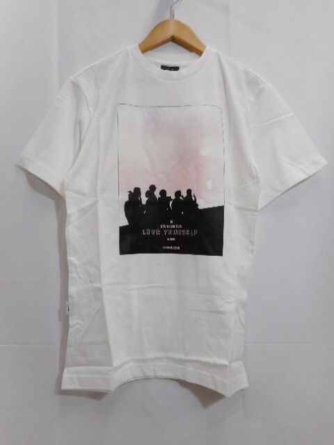 10 送60サ 1117YD22 BTS love your self ソウル 映画 Tシャツ サイズ1 中古品拍卖