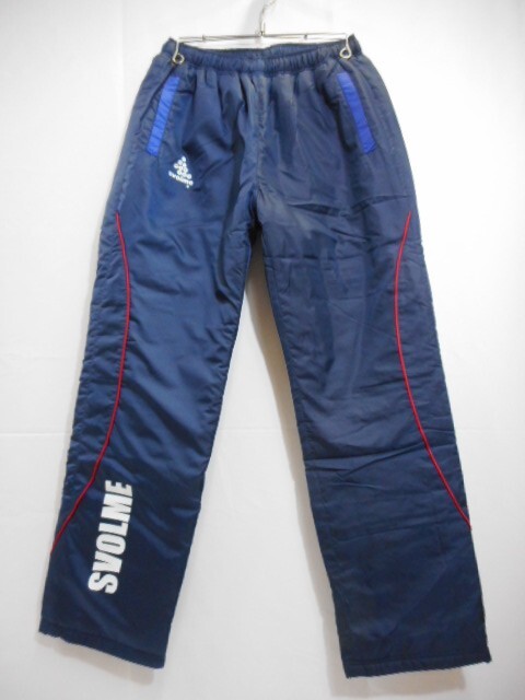 71 送60サ 1118YD18 SVOLME スボルメ 中綿ウォーマーパンツ 161-09602 タグ付 ネイビー サイズM 中古品拍卖