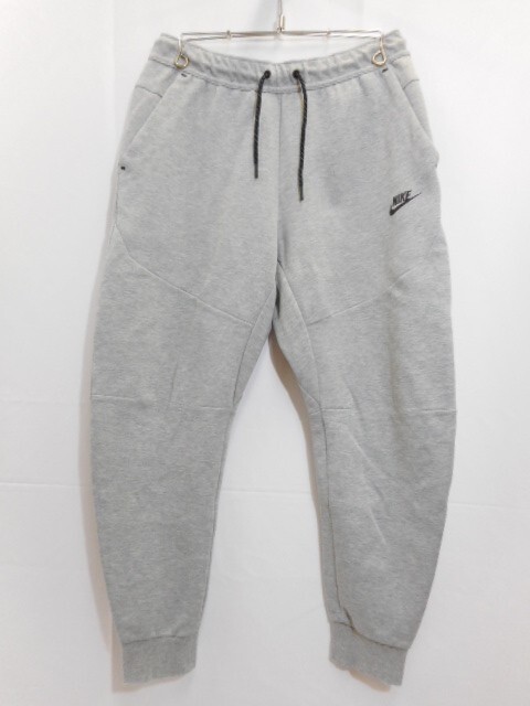 71 送60サ 1118YD22 NIKE ナイキ テックフリース ジョガーパンツ CU4496-063 グレー サイズM 中古品拍卖