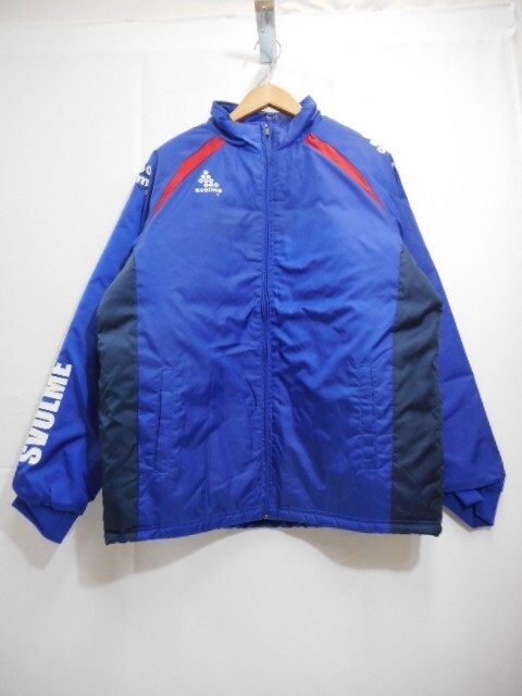 70 送80サ 1120YD15 SVOLME スボルメ 中綿ウインドブレーカー ジャケット 161-09504 タグ付 ブルー サイズM 中古品拍卖