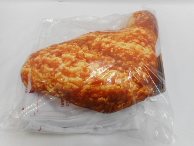 32 送100サ 1116YG11 一番くじ モスバーガー B賞 モスチキンクッション 未開封品拍卖