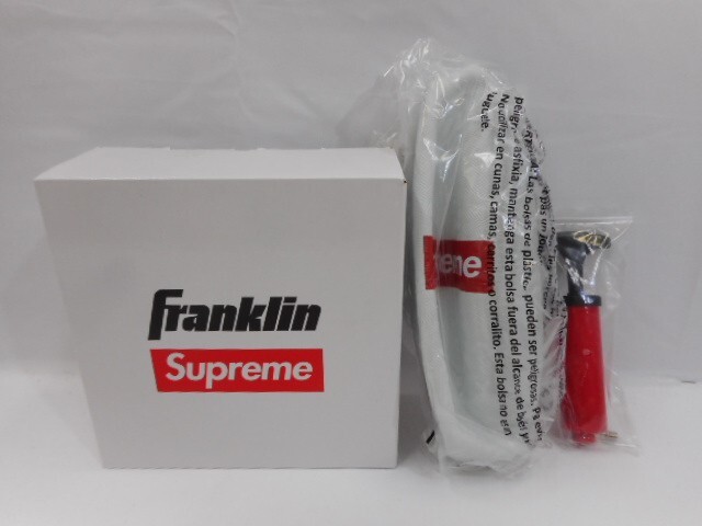 83 送60サ 1120YD04 Supreme シュプリーム 24SS Flanklin Playgrand Ball フランクリン プレイグランドボール ホワイト 未使用拍卖