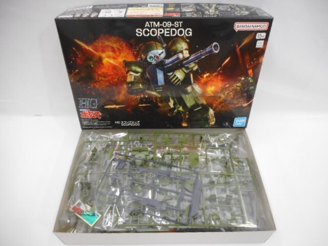 34 送60サ 1123YD17 バンダイ プラモデル 装甲騎兵ボトムズ スコープドッグ 未使用拍卖