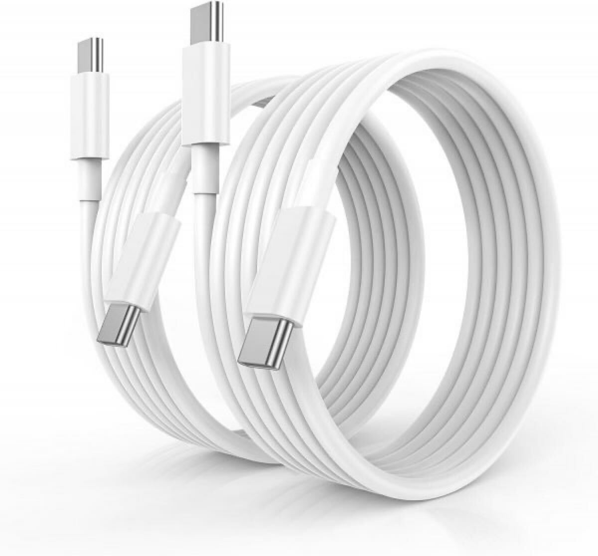 USB C ケーブル 1.8M 2本セット PD対応 60W急速充電 USB-C & USB-C ケーブル データ転送 高耐久性 断線防止 Type C to Type C ケーブル拍卖