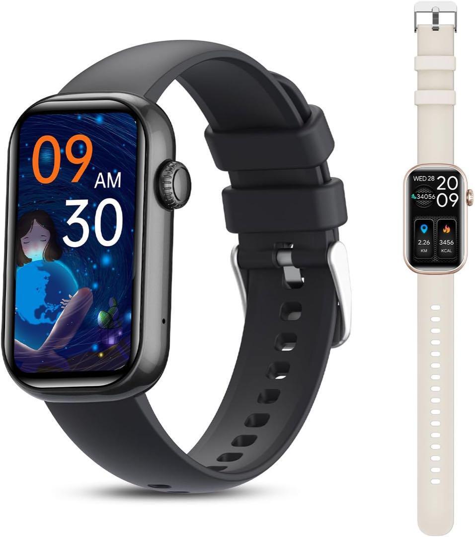 3」スマートウォッチ 1.47インチHD大画面Bluetooth5.3通話対応拍卖