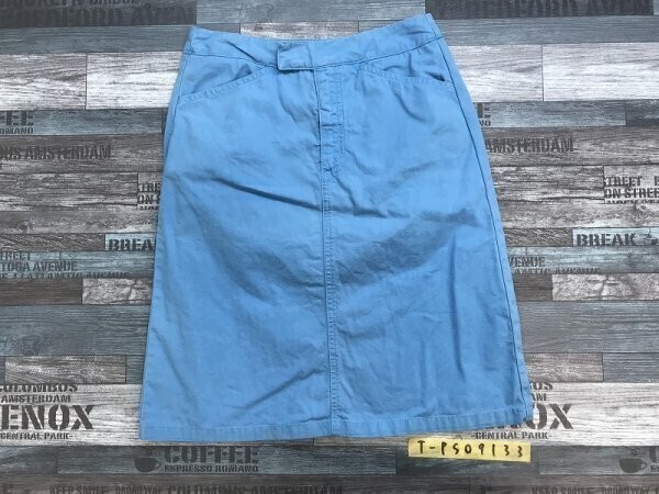 UNITED COLORS OF BENETTON ベネトン レディース タイトスカート 40 水色拍卖