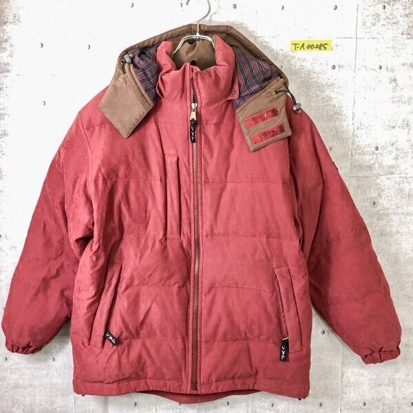 VIP PLAYBOY プレイボーイ メンズ フーディー ダウンジャケット M 赤拍卖