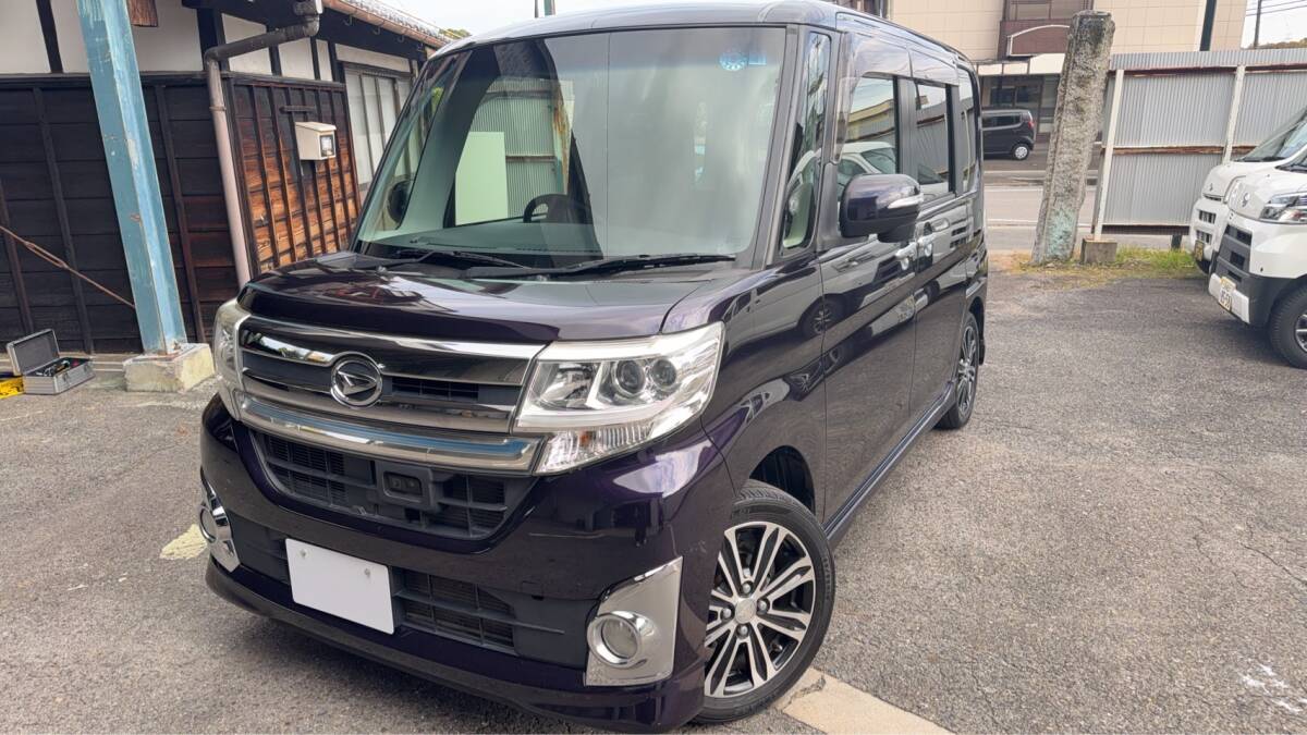 タントカスタム★RSトップエディションSA★両側パワスライドドア★純正フィリップダウンモニタ★純正8インチフルセグナビ★ハーフレザシト拍卖