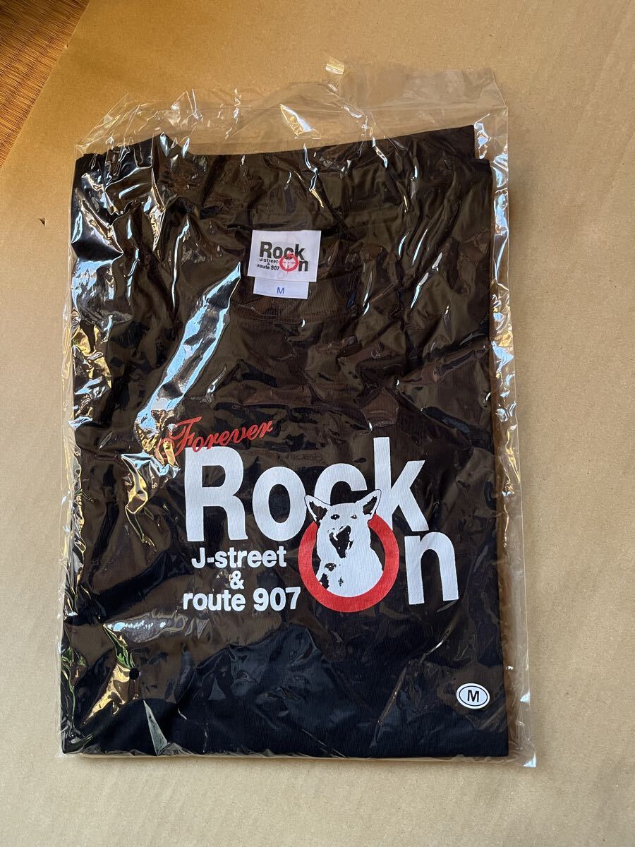 【新品】長渕剛 ROCK ON Tシャツ 黒 ブラック サイズM拍卖