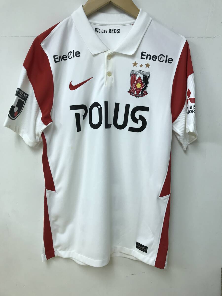 237 T-832/NIKE ナイキ 浦和レッズ 2021 ユニフォーム アウェイ Mサイズ ユンカー拍卖