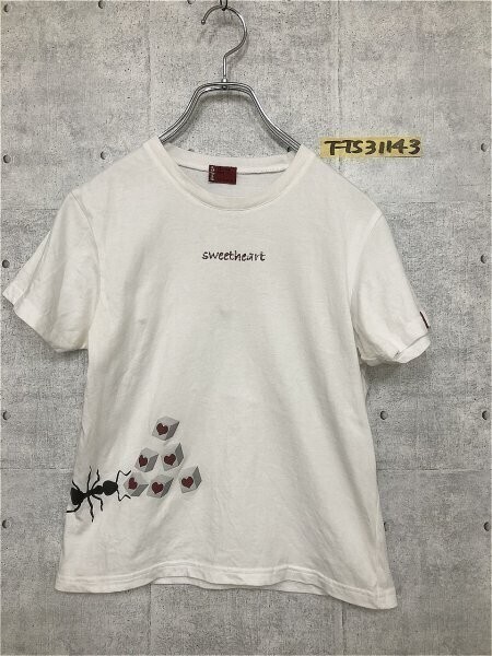 Levi's リーバイス キッズ ハートプリント 半袖Tシャツ フリー 白拍卖