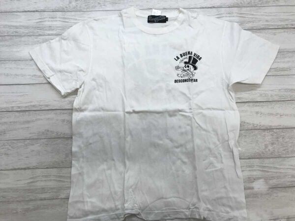 ビアティチュードエクスプロア THE BEATITUDES EXPLORE 00s パンク ロック ルード ネオお兄系 スカル 半袖Tシャツ メンズ 綿100% XL 白拍卖