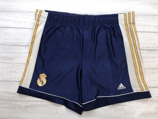アディダス adidas サッカー レアル・マドリード ダニ・セバリョス 19番 ハーフ イージー ショート ユニフォーム パンツ メンズ M 紺拍卖