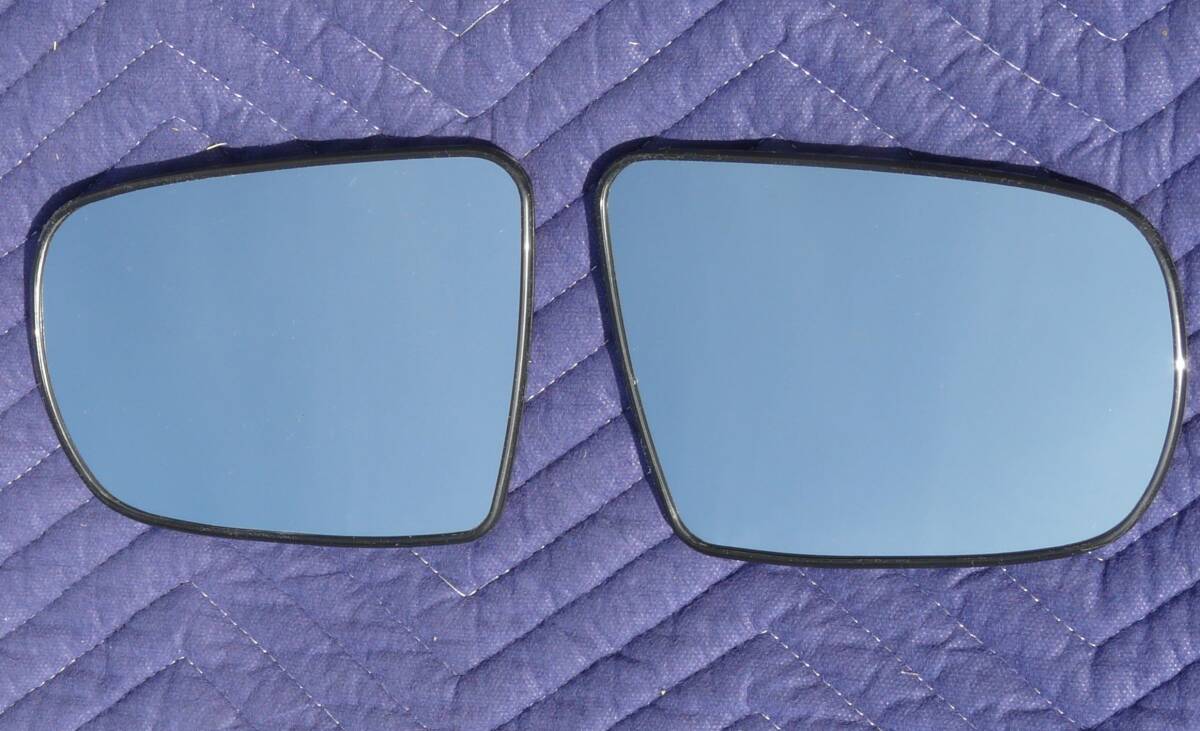 割れ無!傷無し!スバル純正 レガシー BP5 左右 ドアミラー レンズ ヒーター付き車 サイドミラー拍卖