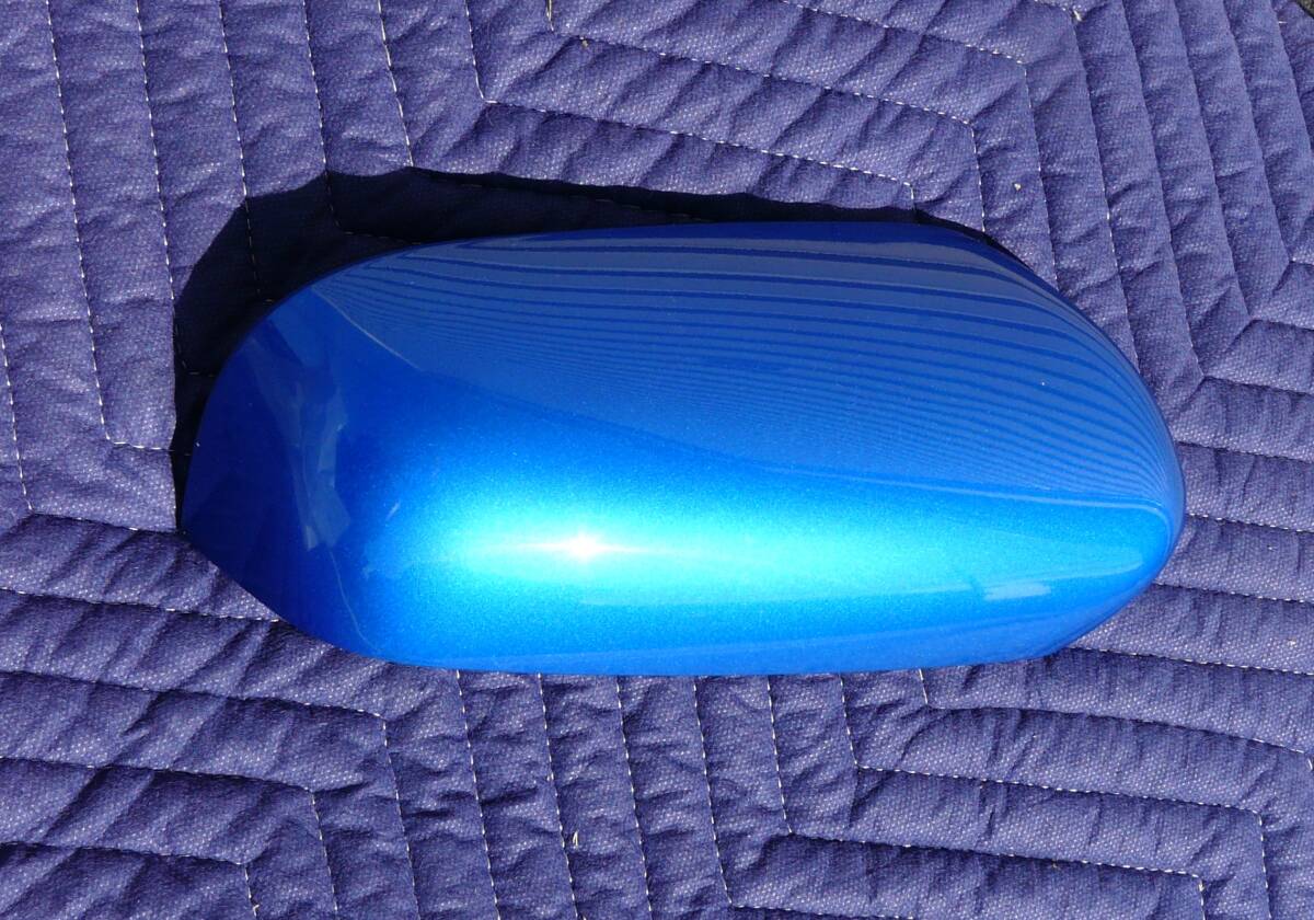 スバル純正 レガシー BP5 右 ドアミラー カバー ブルーメタリック サイドミラー拍卖