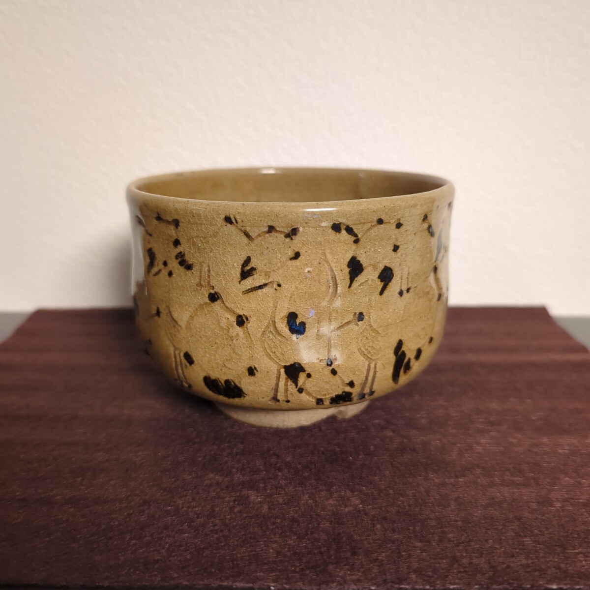 赤膚焼 名工 山口戸方 茶碗 江戸時代最後 幕末〜明治拍卖