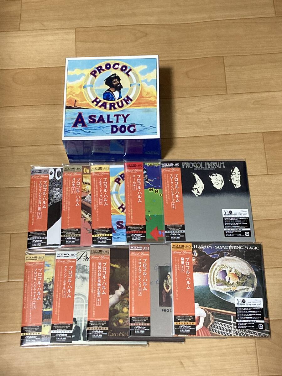 紙ジャケ HQ-CD PROCOL HARUM 10タイトルセット 特典BOX付 紙ジャケット 国内盤 拍卖