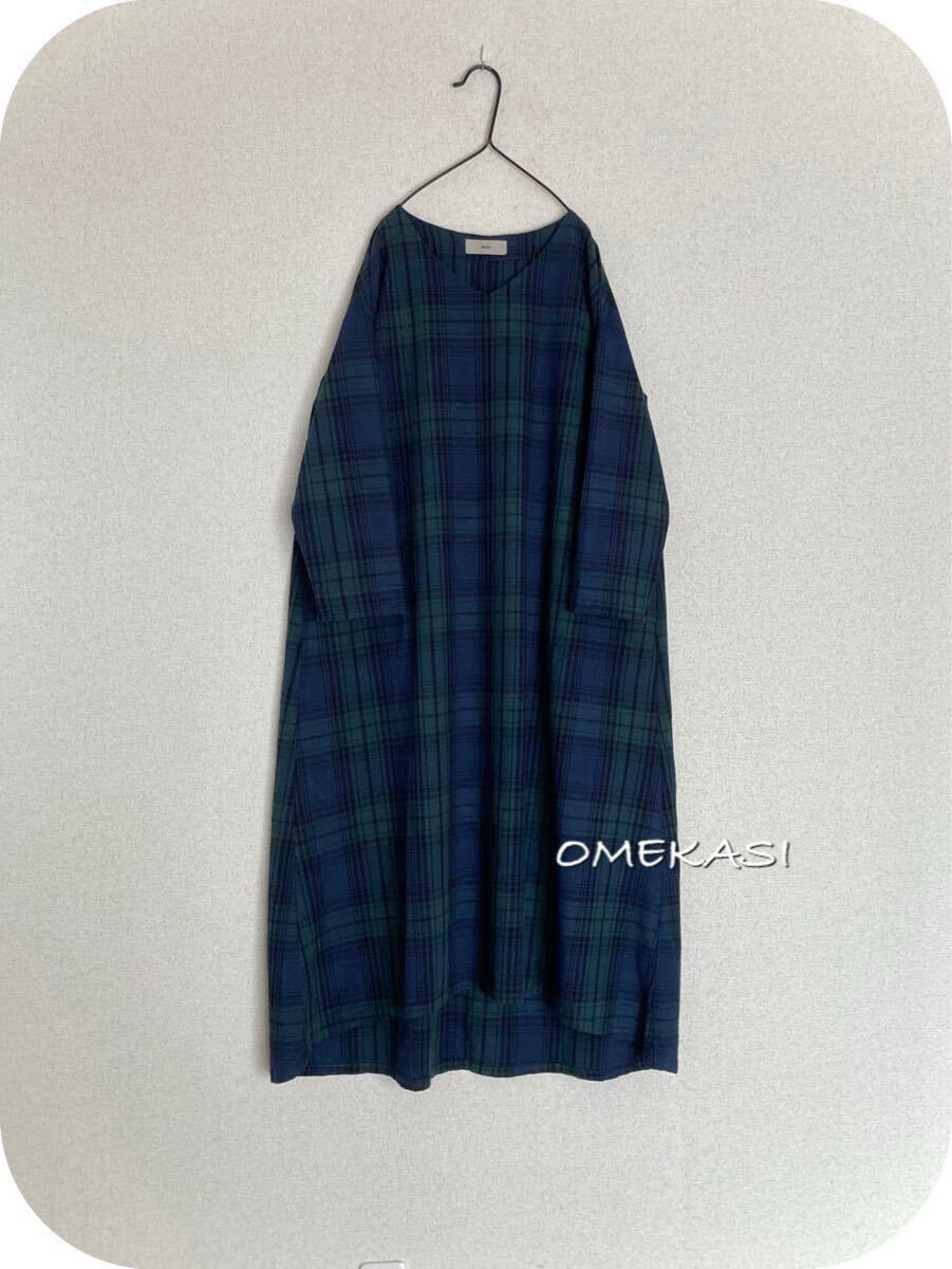*OMEKASI*オメカシ*チェック ロングワンピース*(dc)拍卖
