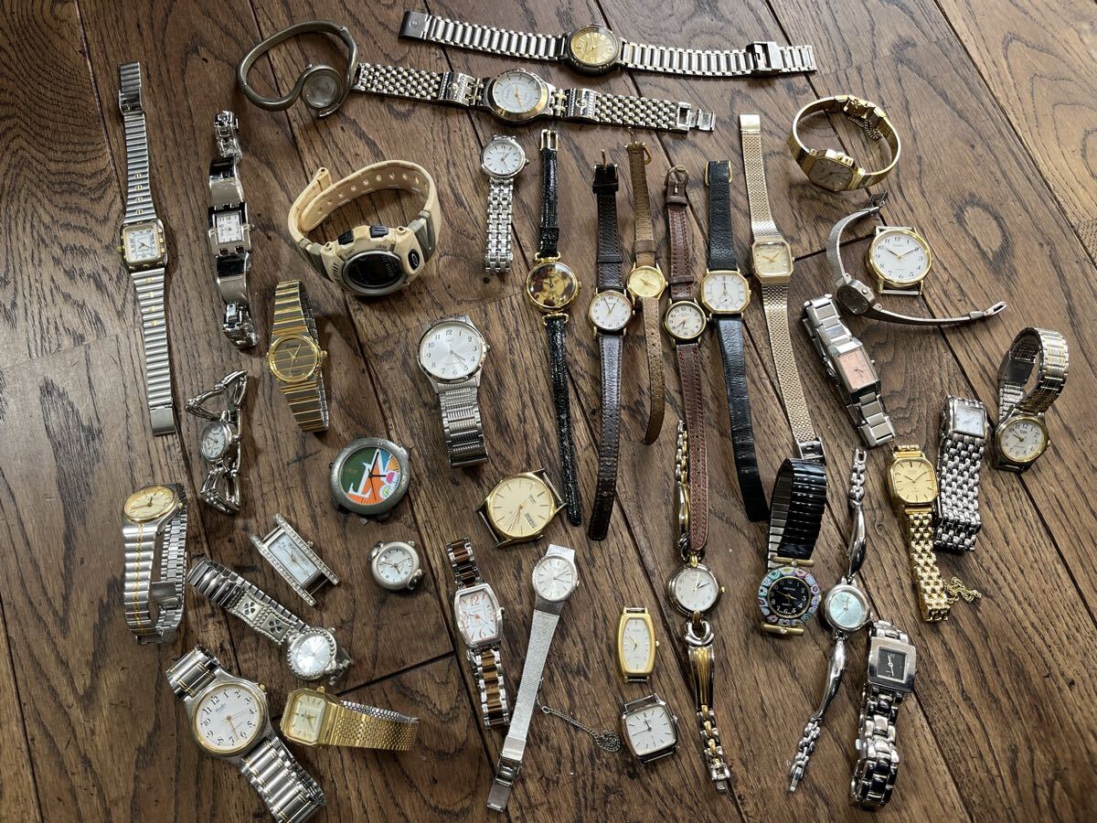 1円〜 クォーツ 腕時計 40本セット セイコー シチズン他拍卖