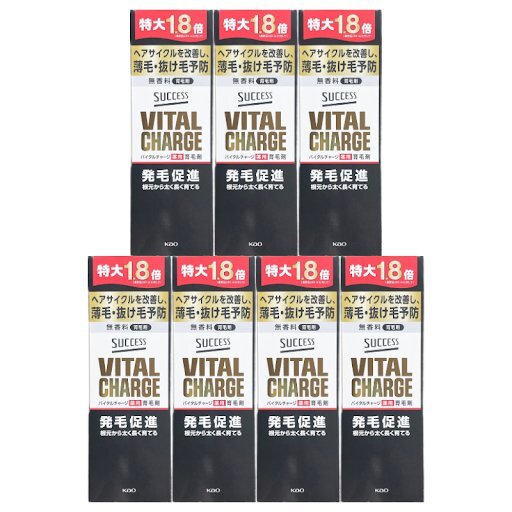 特大1.8倍 サクセス バイタルチャージ薬用育毛剤 360ml 大容量 7個セット拍卖