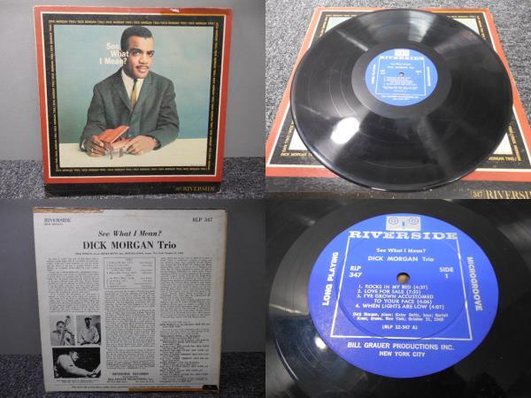 DICK MORGAN・ディック・モーガン / See What I Mean (US盤) LP盤・RLP 347拍卖
