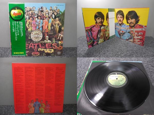 THE BEATLES・ザ・ビートルズ / サージェント・ペパーズ・ロンリーハーツ・クラブ・バンド ( 帯あり・国内盤 ) LP盤・AP-8163拍卖