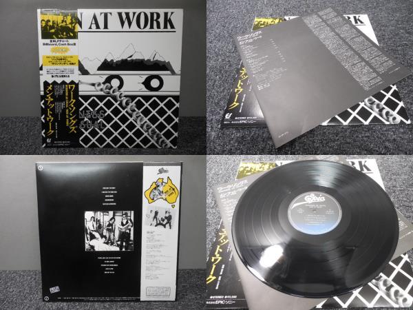 MEN AT WORK・メン・アット・ワーク / BUSINESS AS USUAL ( 帯あり・国内盤 ) LP盤・25.3P-379拍卖