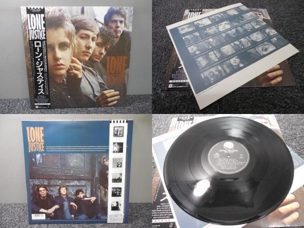 LONE JUSTICE・ローン・ジャスティス ( 帯あり・国内盤 ) LP盤・P-13462拍卖