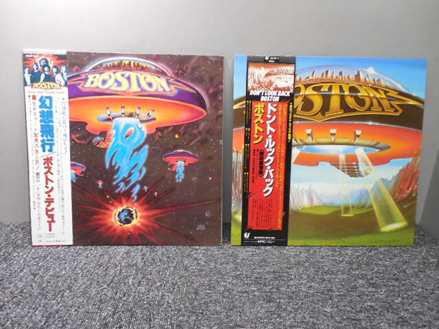 BOSTON・ボストン・2枚まとめてにて ( 帯あり・国内盤 ) LP盤拍卖